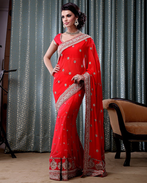 How to wear half saree for dance