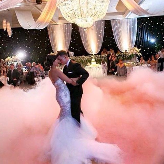 How big dance floor wedding