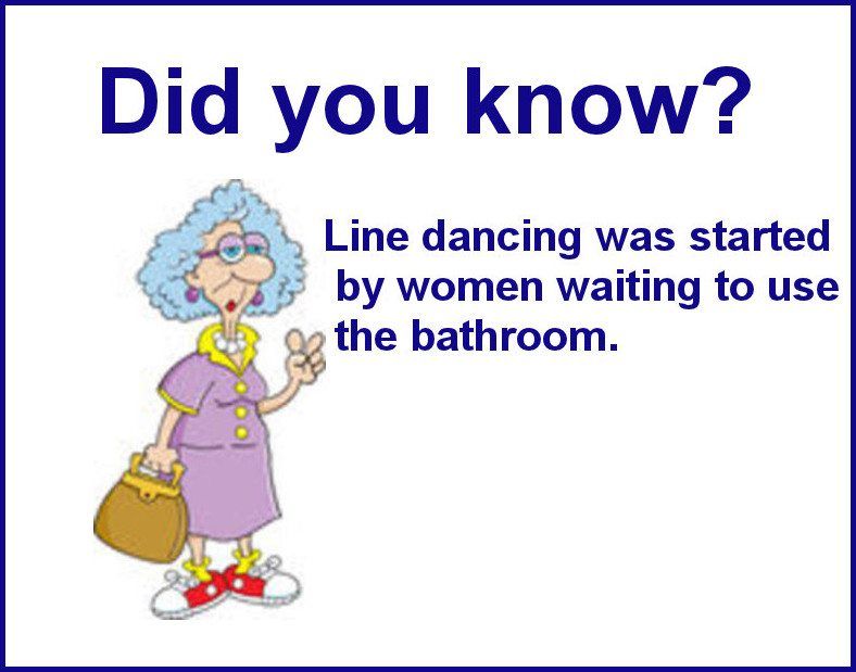 How did line dancing start