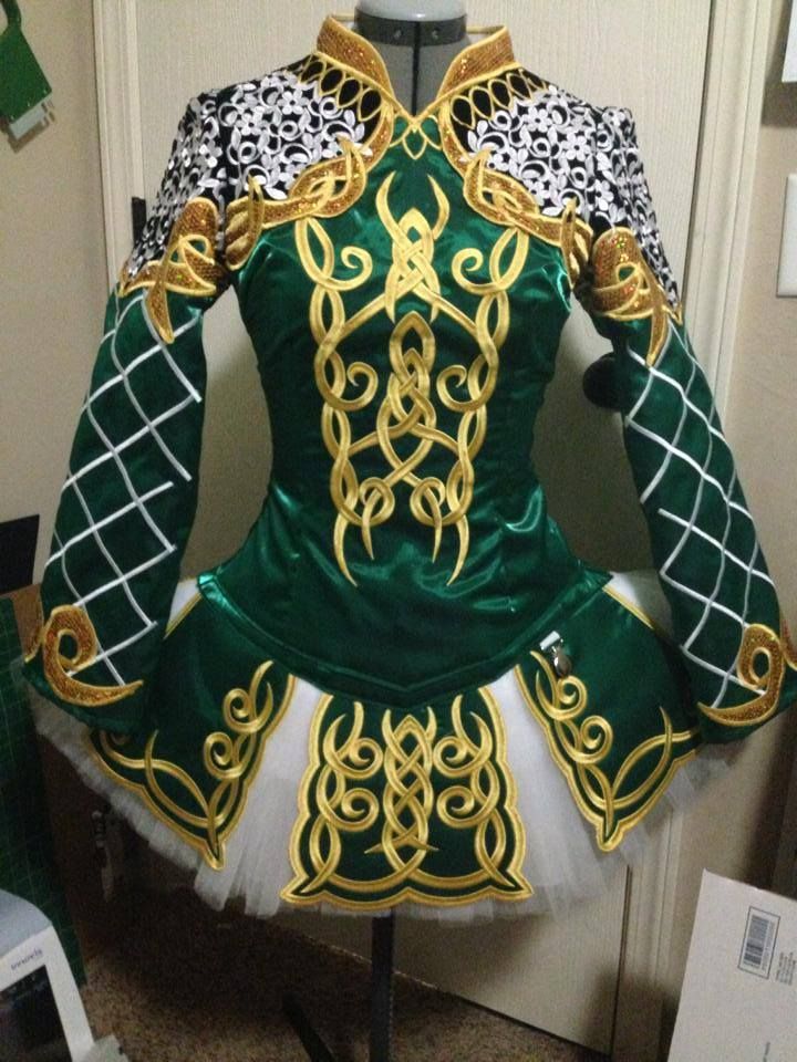 How to make an irish dance solo dress