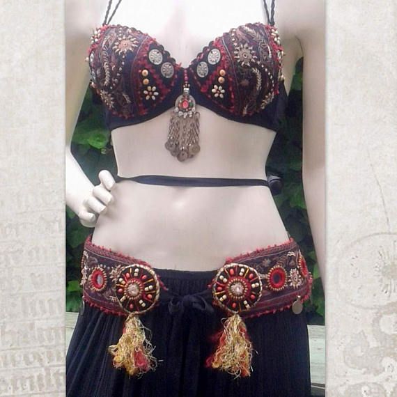 How to cover a bra for belly dance