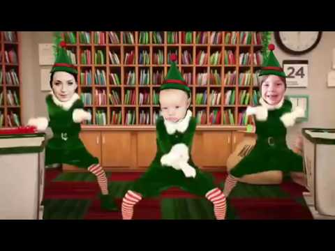 How to put your face on dancing elves