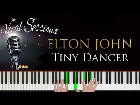 How to play tiny dancer on piano