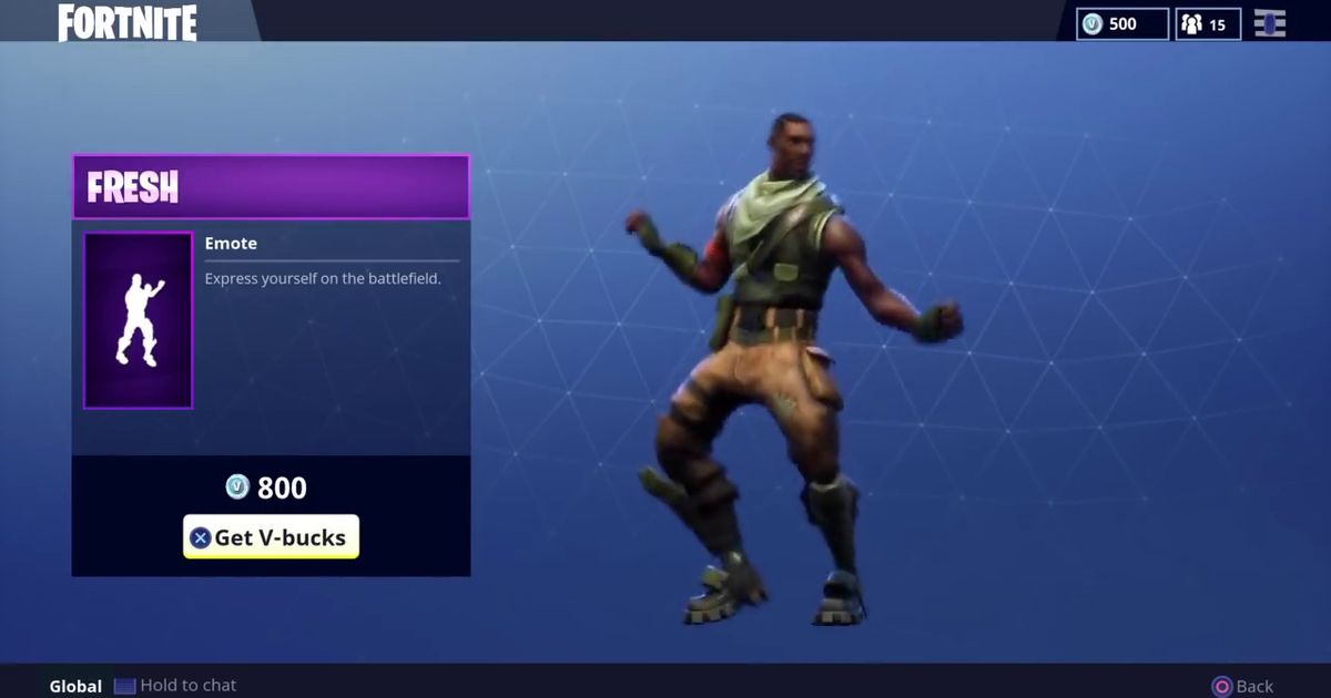 How to get the carlton dance in fortnite